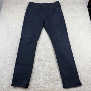 AG Adriano Goldschmied The Everett Men 34x32 Navy Blue Slim Straight Pants